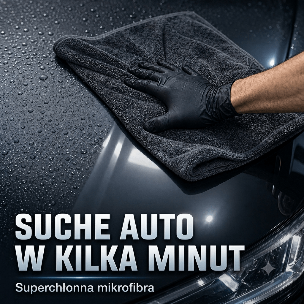 Suchy samochód w kilka minut